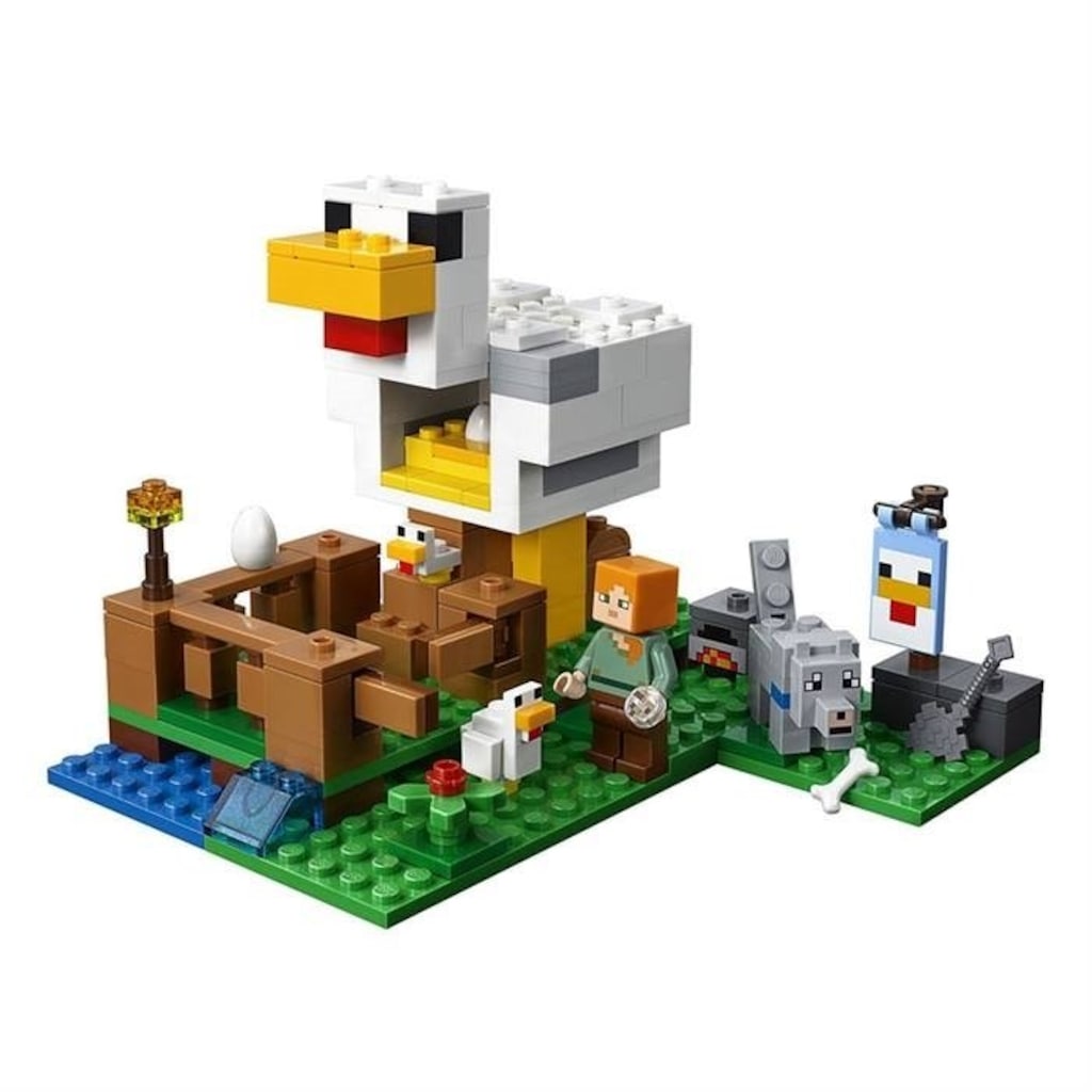 Lego Minecraft Chicken Coop 21140