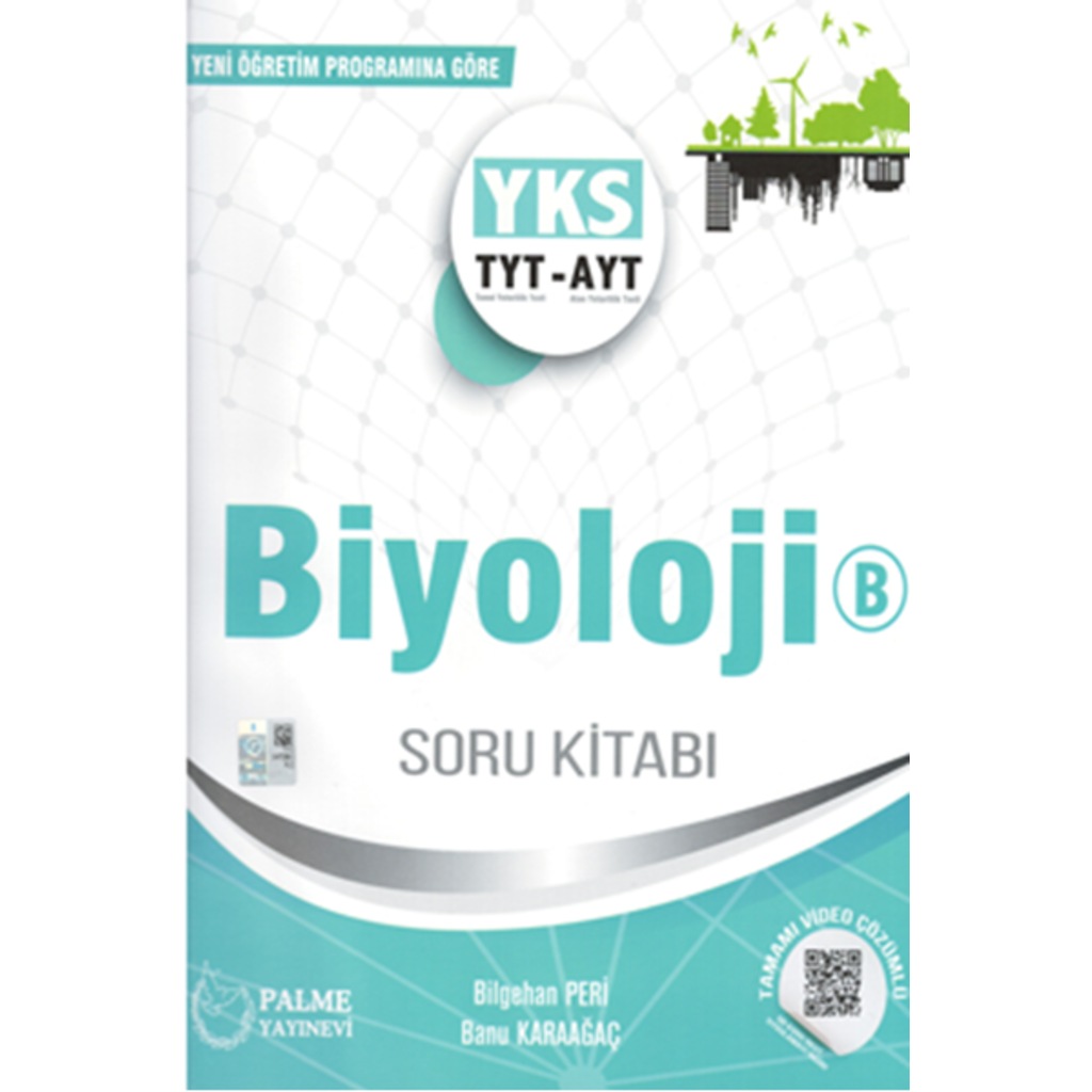 2020 TYT AYT Biyoloji Soru Kitabı B Palme Kitabevi