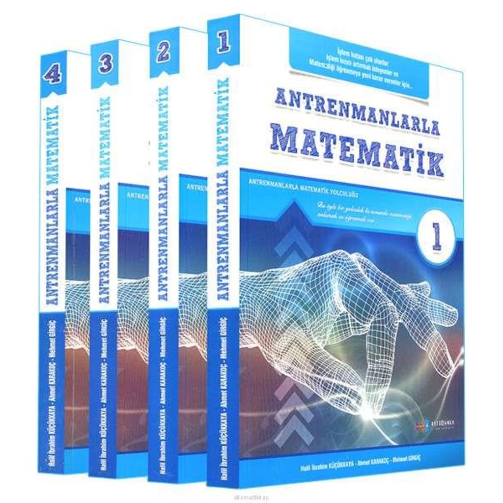 Antrenmanlarla 2020 Matematik Kitap Seti 1-2-3-4 Soru Bankası