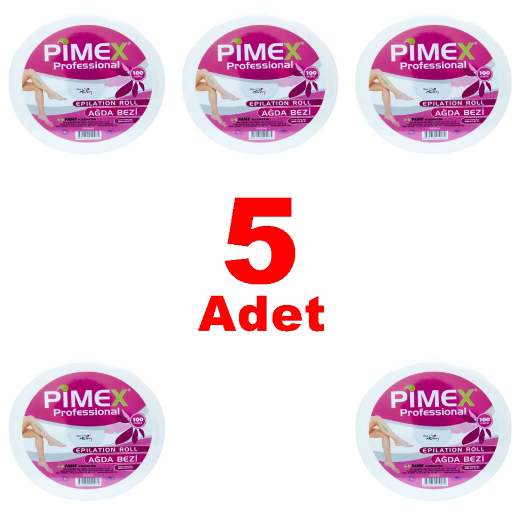 Pimex Ağda Bezi 100 Metre Esnemez Yırtılmaz(5 Adet)