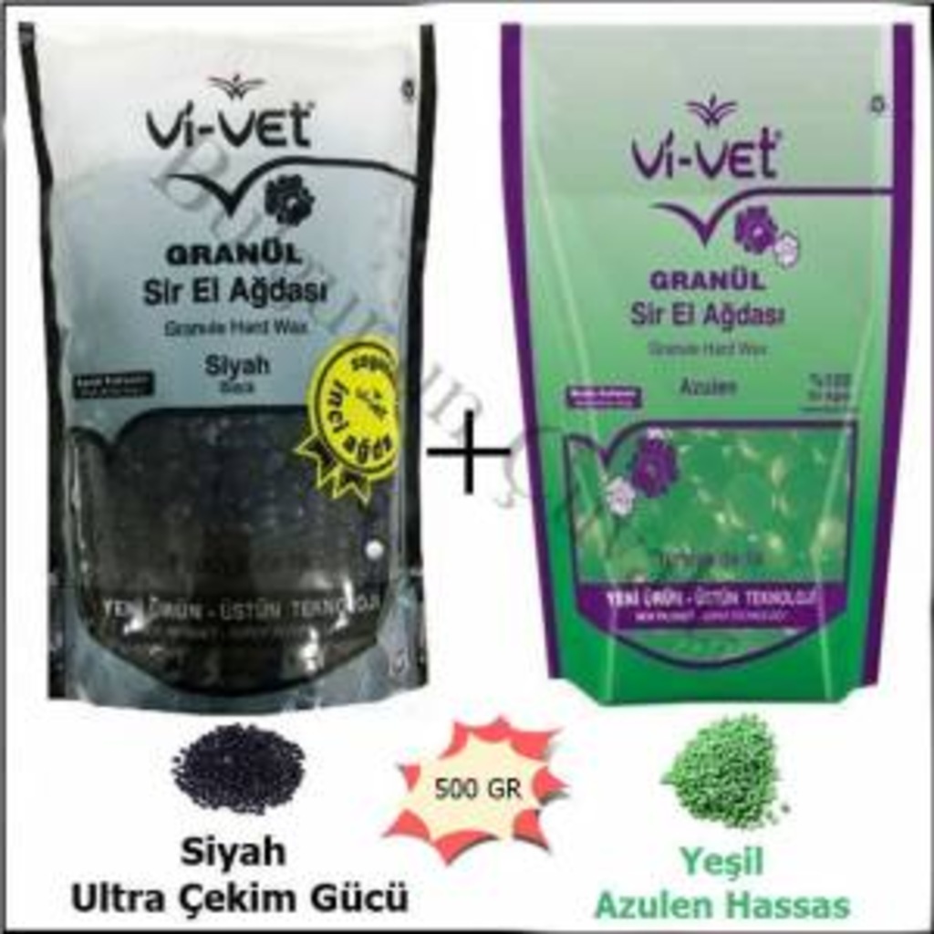 Soyulabilir Granül Boncuk İnci Ağda- 2 li Ekonomik Paket
