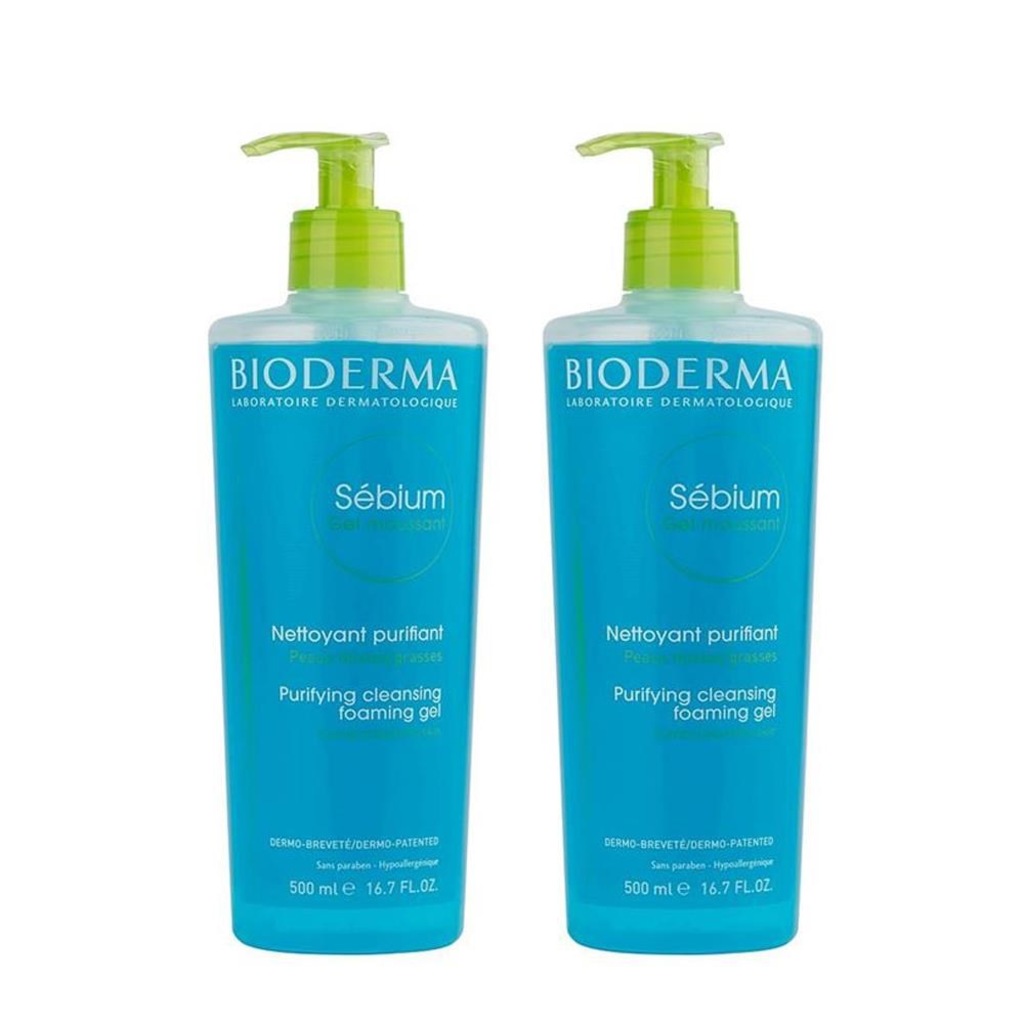 Bioderma Sebium Foaming 2´Li Gel 500 ml