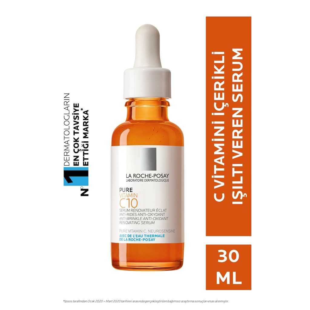 Vitamin c10 serum. La Roche-Posay Pure Vitamin c10 10 мл.