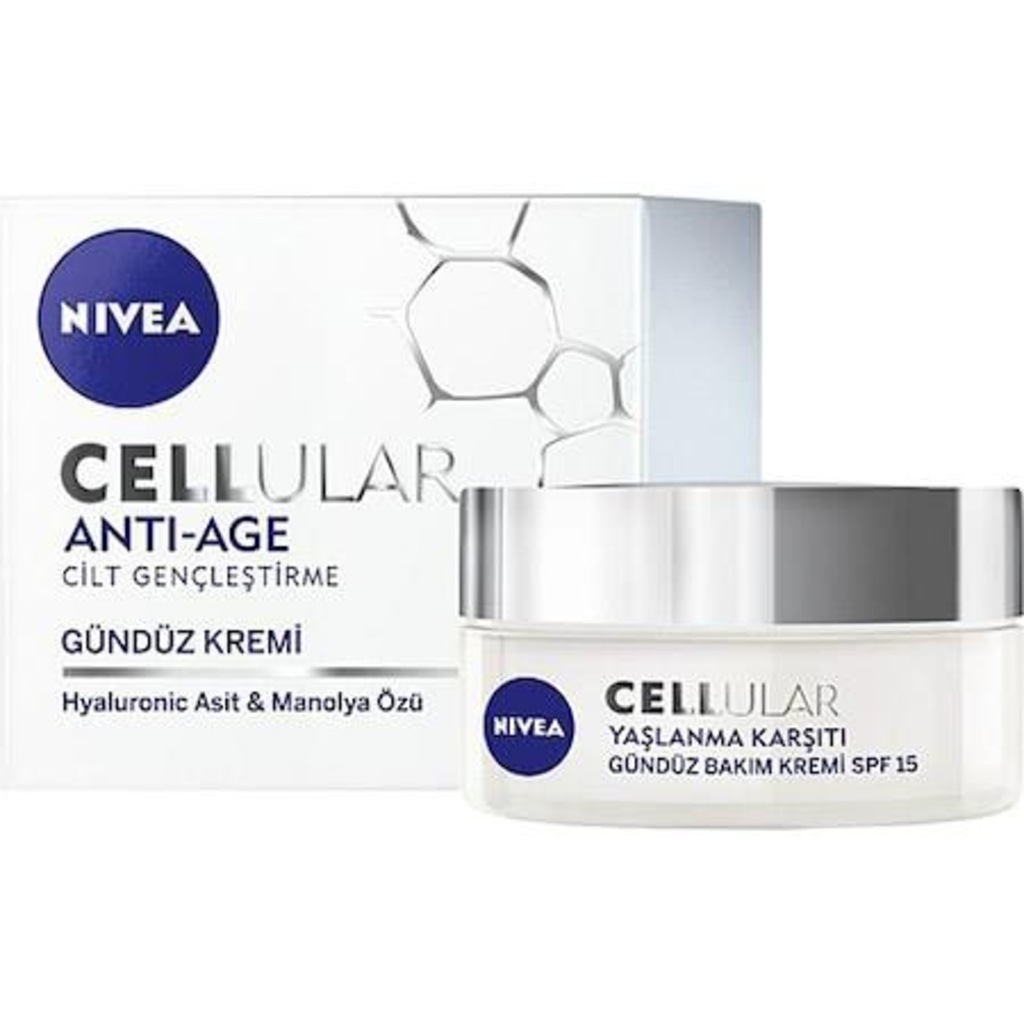 NIVEA CELLULAR YAŞLANMA KARŞITI HÜCRE YENİLEYİCİ GÜNDÜZ KREMİ