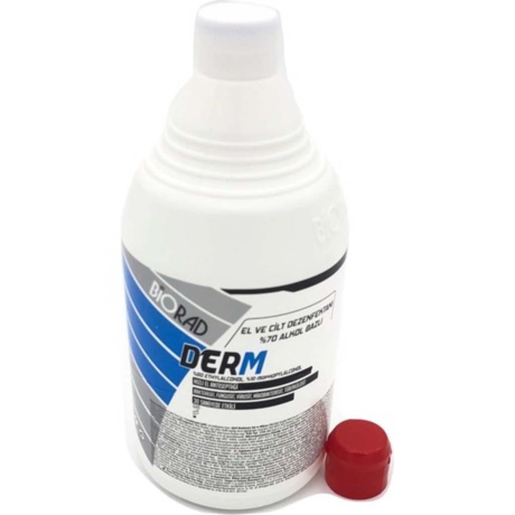 Biorad Derm El ve Cilt Dezenfektanı 1000 ml (Biyosidal Ruhsatlı)