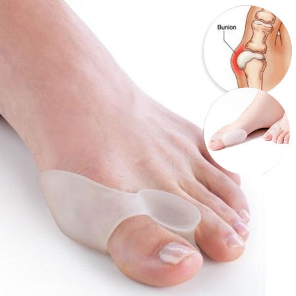 Silikon Makaralı Ayak Baş Parmak Kemik Bunyon Koruyucu Silikon Makaralı Ayak Baş Parmak Kemik Bunyon Koruyucu