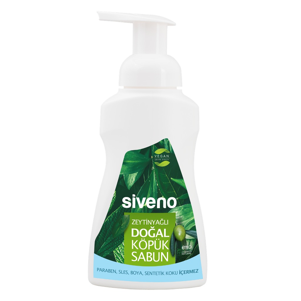 Siveno Zeytinyağlı Doğal Köpük Sabun 250 ml
