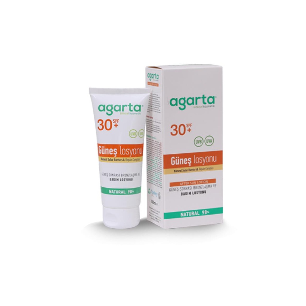 Agarta Doğal Güneş Losyonu 100 ml
