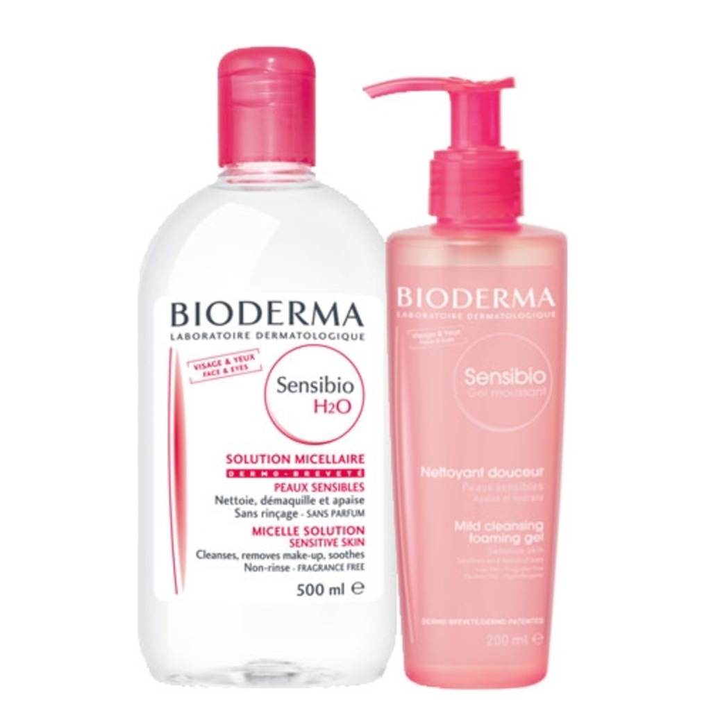 Bioderma Sensibio H2O 500ml + Sensibio Foaming Gel 200ml Fiyatları ve ...