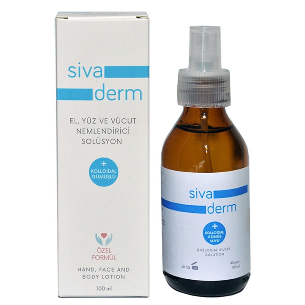 Siva Derm Kolloidal Gümüş Suyu 100 ml (Sprey) Sivaderm Gümüşsuyu