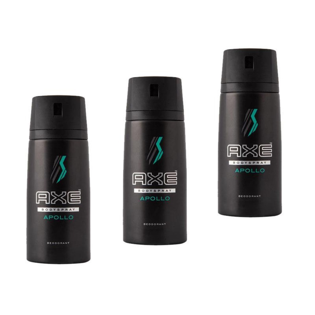 Axe Deo 3x150ml Apollo Yeni Ambalaj