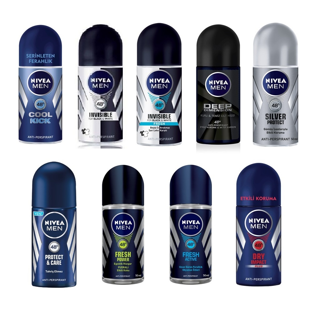 Nivea Deo Roll-on Erkek Deodorant 50ml (3 Al 2 Öde)