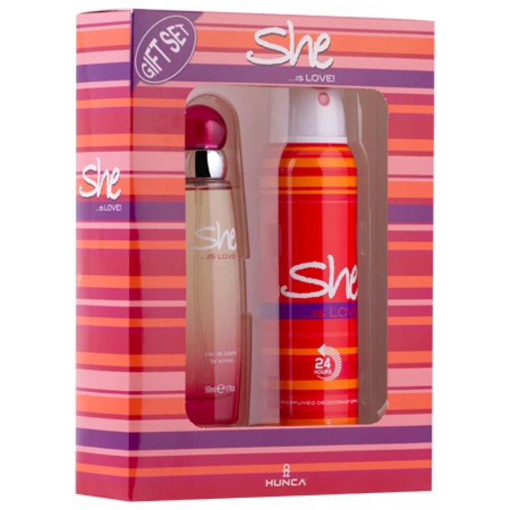 She Love Edt+Deodorant Set
