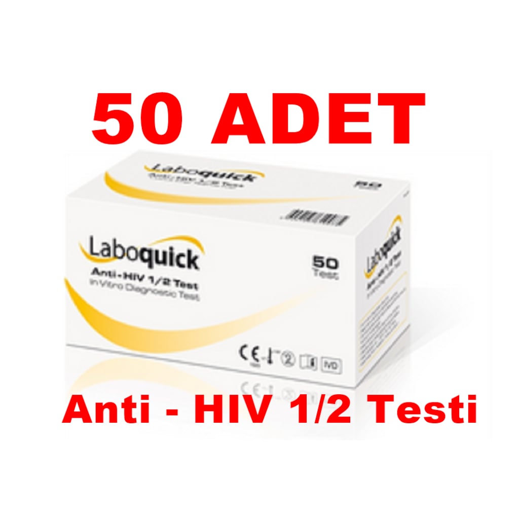 Anti HIV 1/2 TestiAİDS TESTİ(EVDE KULLANIMA UYGUN DEĞİLDİR