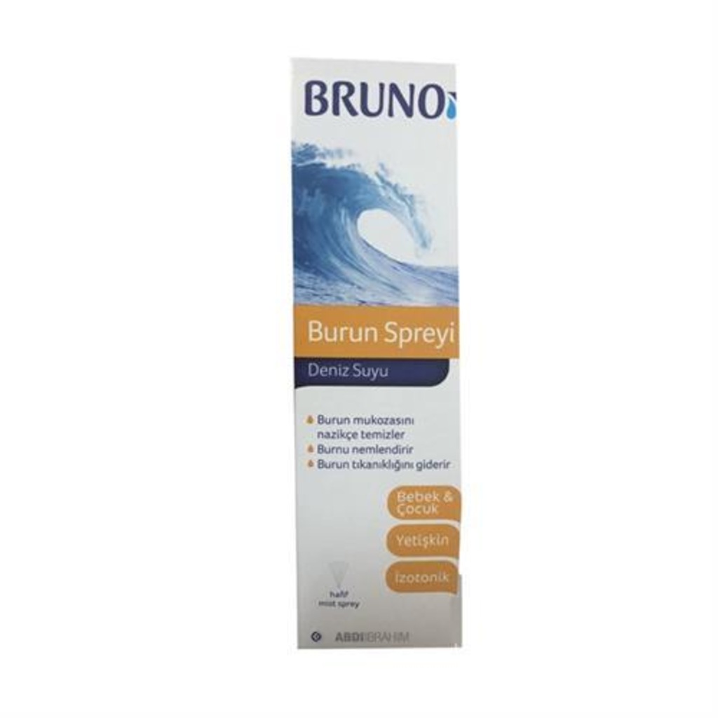 Bruno Burun Spreyi Deniz Suyu Bebek Ve Çocuk 100 Ml