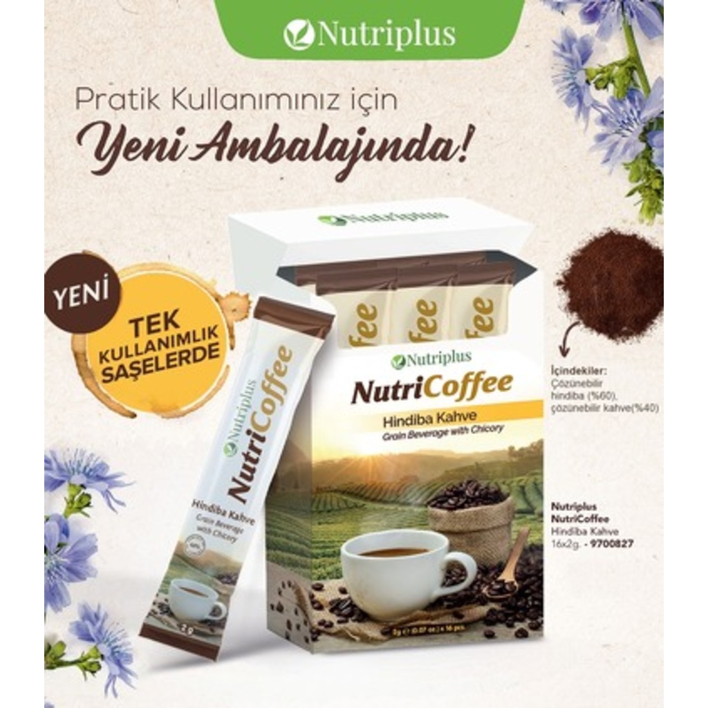 Farmasi Nutrıplus Hindiba Kahve 16x2 G 9700827