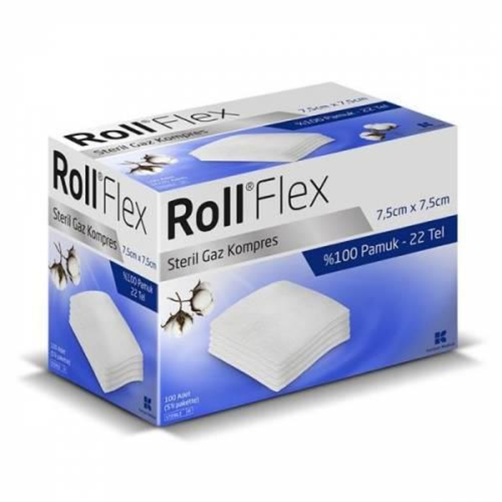 Roll Flex Gaz Kompres 100'lü