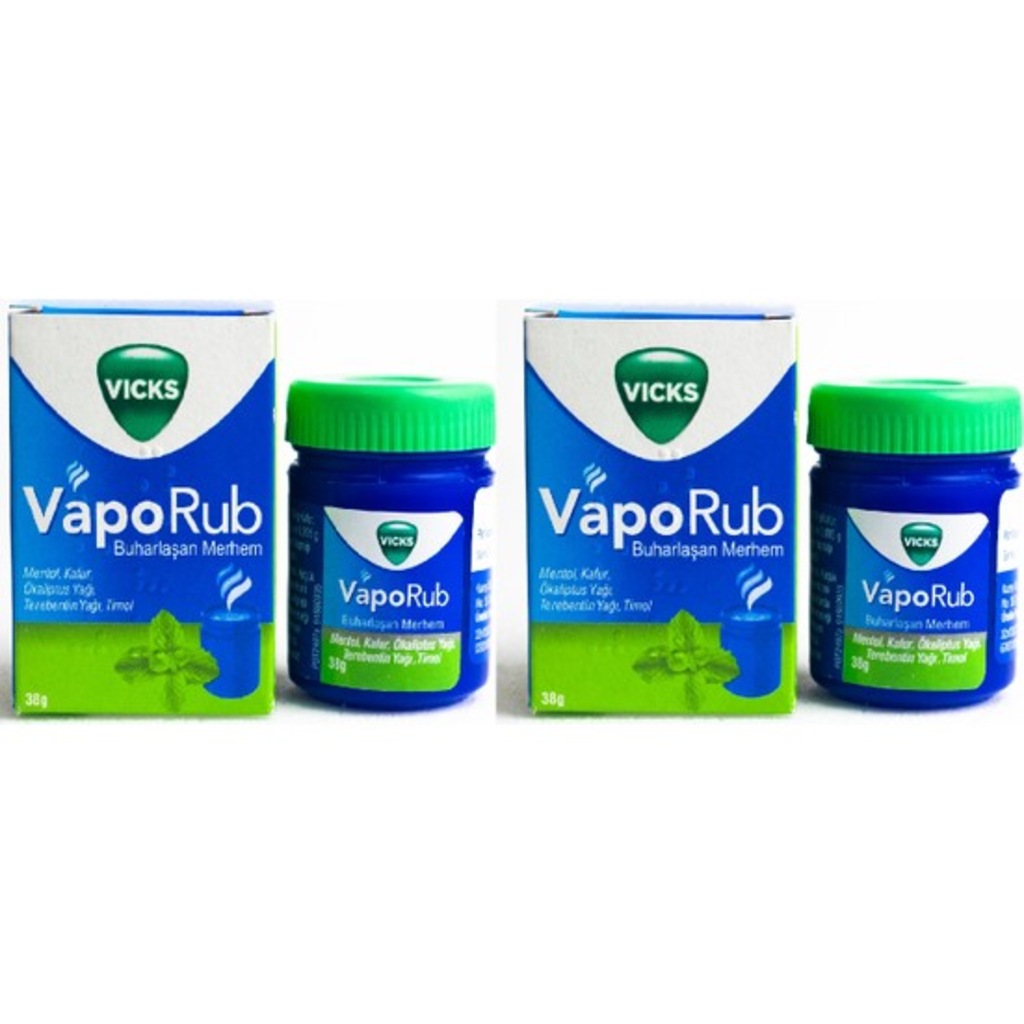 Vaporub Vicks Buharlaşan Krem 38 gr ( 2 li ) Fiyatları ve Özellikleri