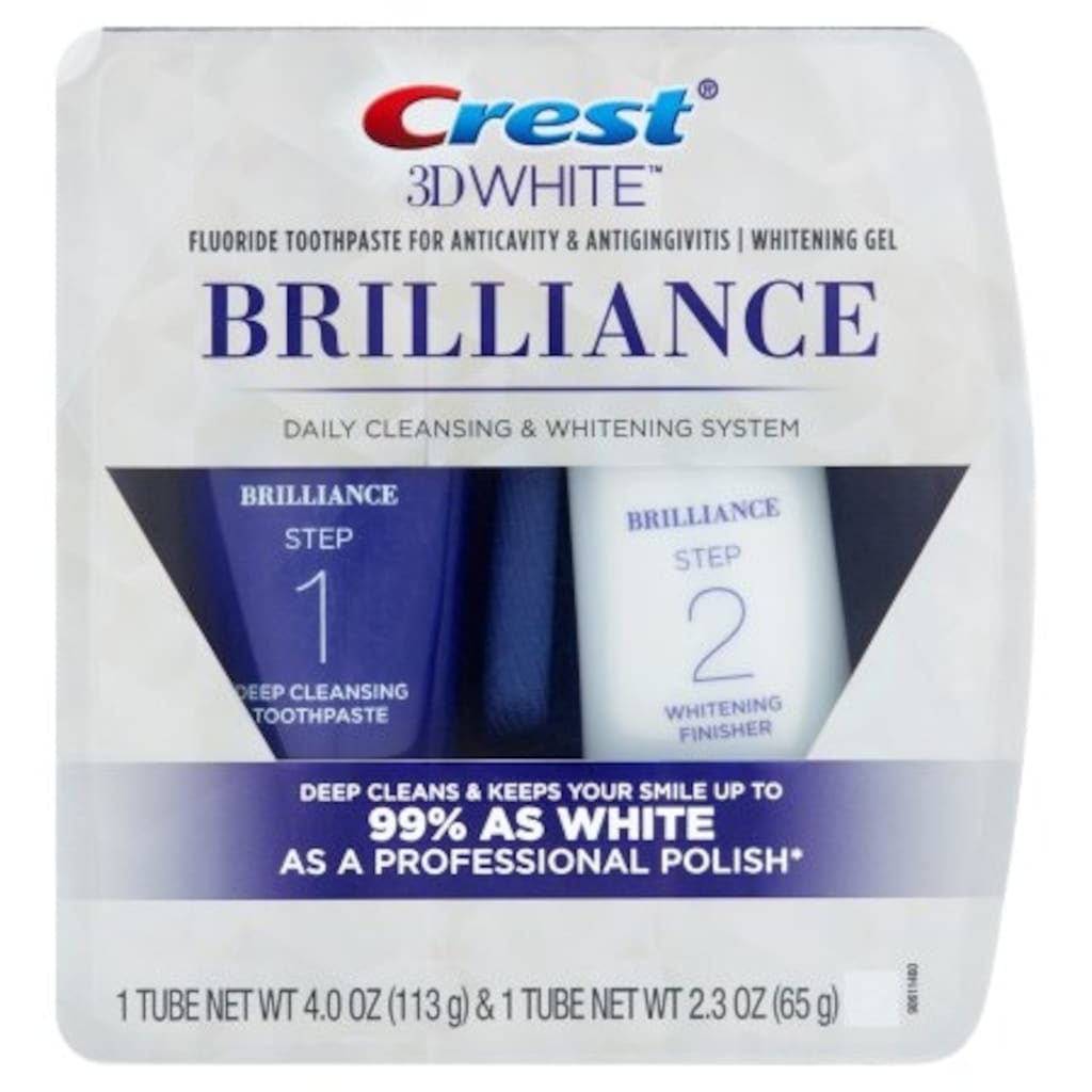 crest 3d brilliance packaging