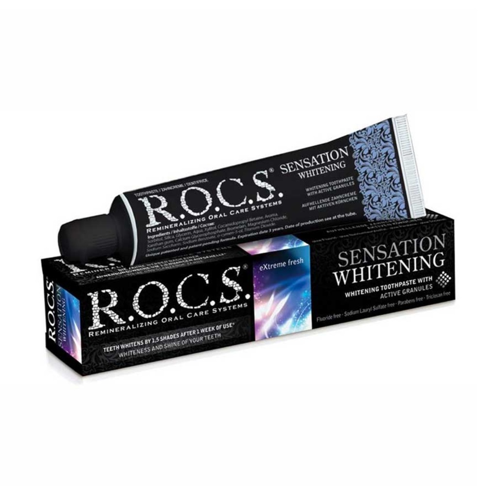 ROCS Sensation Whitening Beyazlatıcı Diş Macunu 60ml