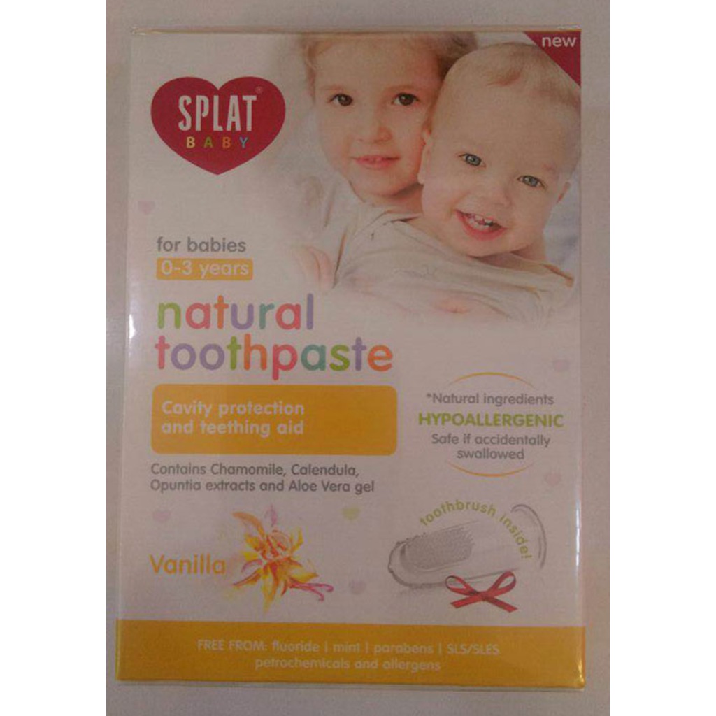 Splat Baby 0 3 Yas Arasi Vanilya Tadinda Dis Macunu 40 Ml Fiyatlari Ve Ozellikleri