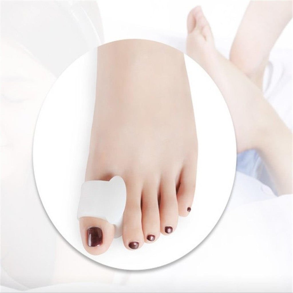 Ayak Baş Parmak Kemik Koruyucu Silikon Bunyon Parmak Arası Makara