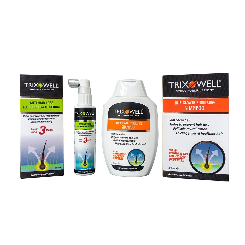 Trixowell Saç Dökülmesine Karşı Şampuan ve Serum