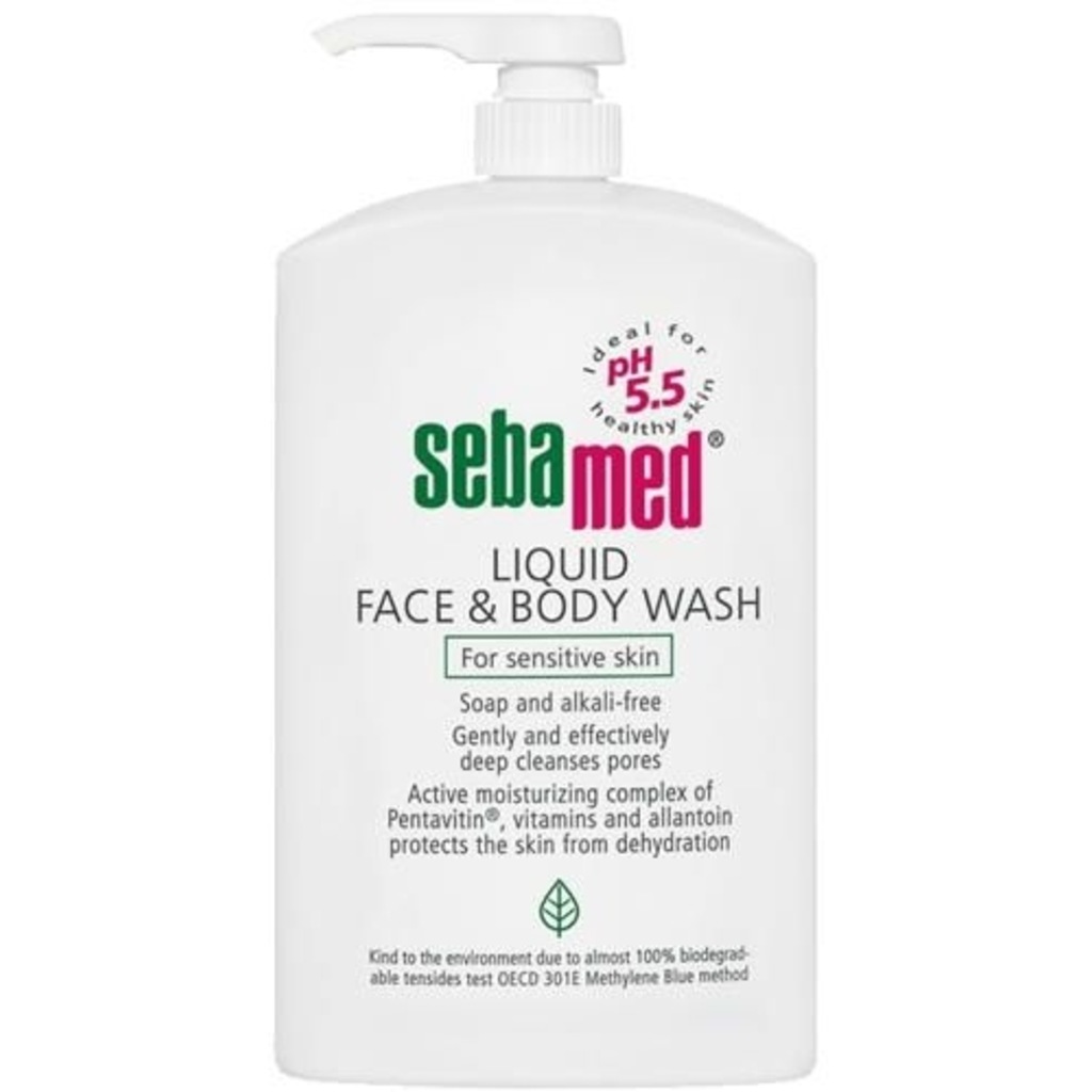 Sebamed Likit Yüz ve Vücut Temizleme Jeli 1000 ml