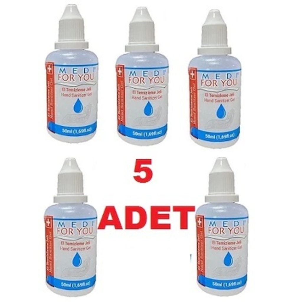 Medi For You El Temizleme Jeli 5 ADET X 50 ML