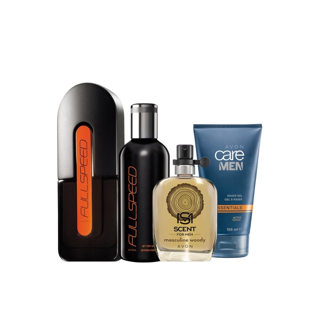 Avon Full Seed ve Masculine İki Parfüm Bir Arada Erkek Bakım Seti