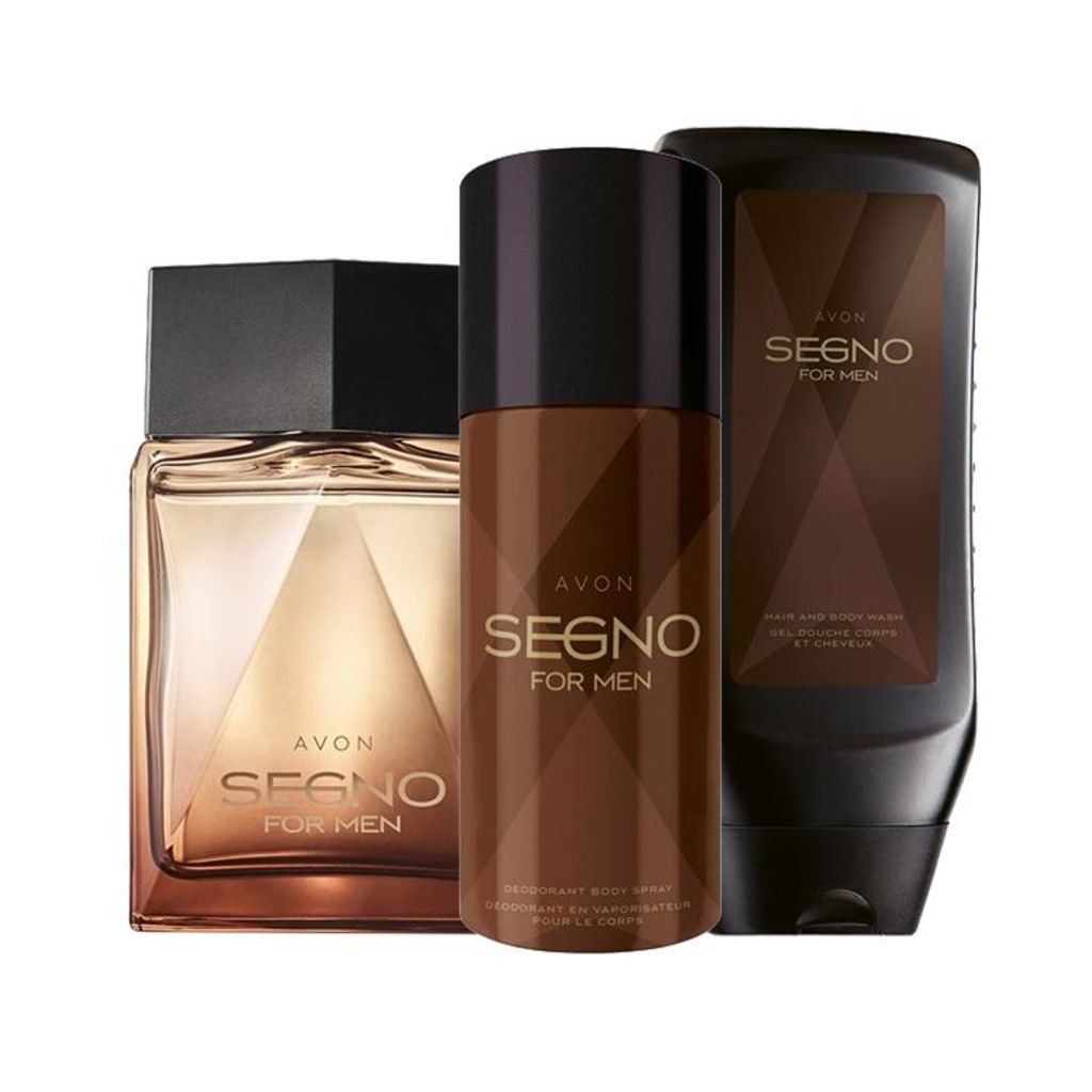 Avon Segno Erkek Parfüm Deodorant Şampuan Üçlü Set Fiyatları ve Özellikleri