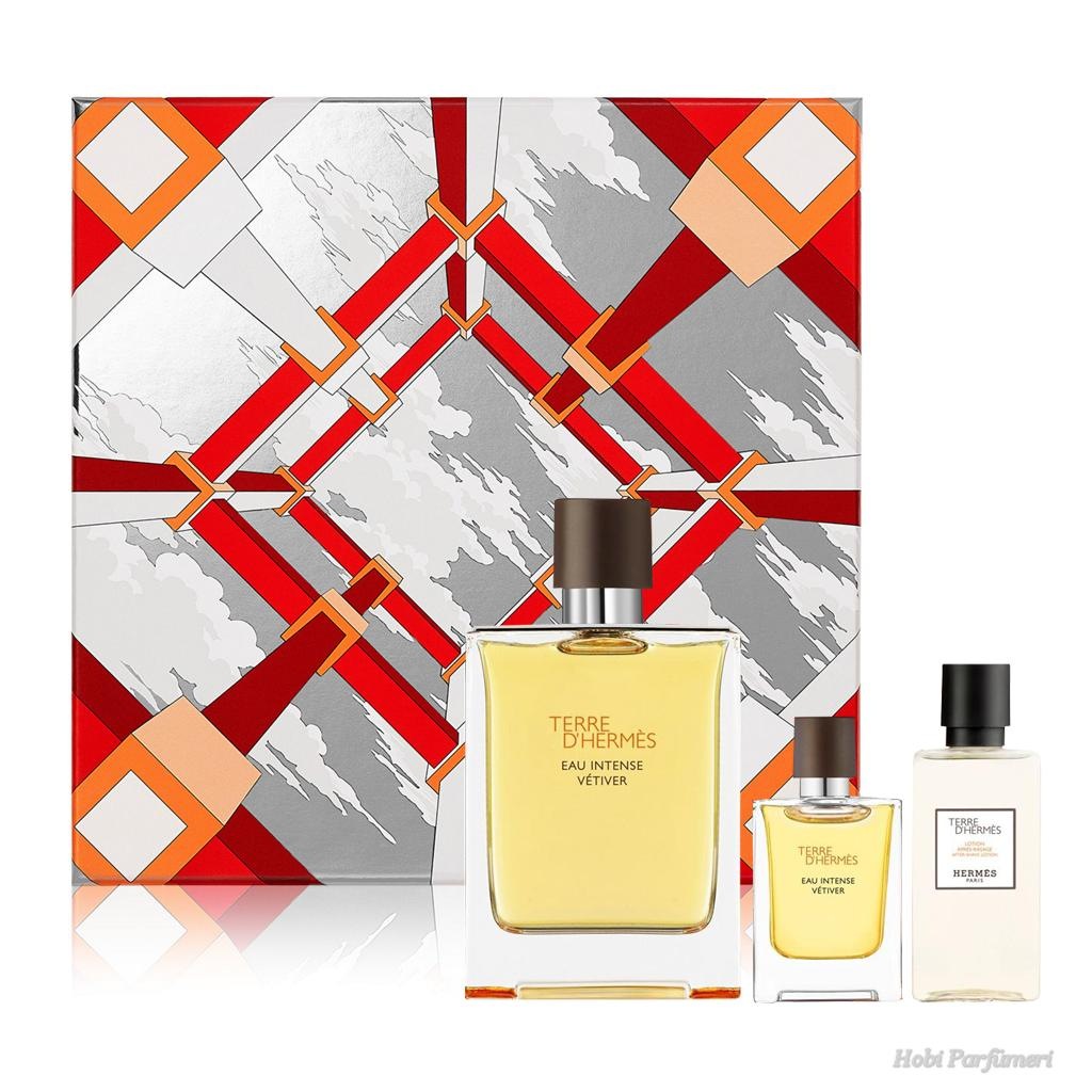 HERMES TERRE EAU INTENSE VETIVER SET