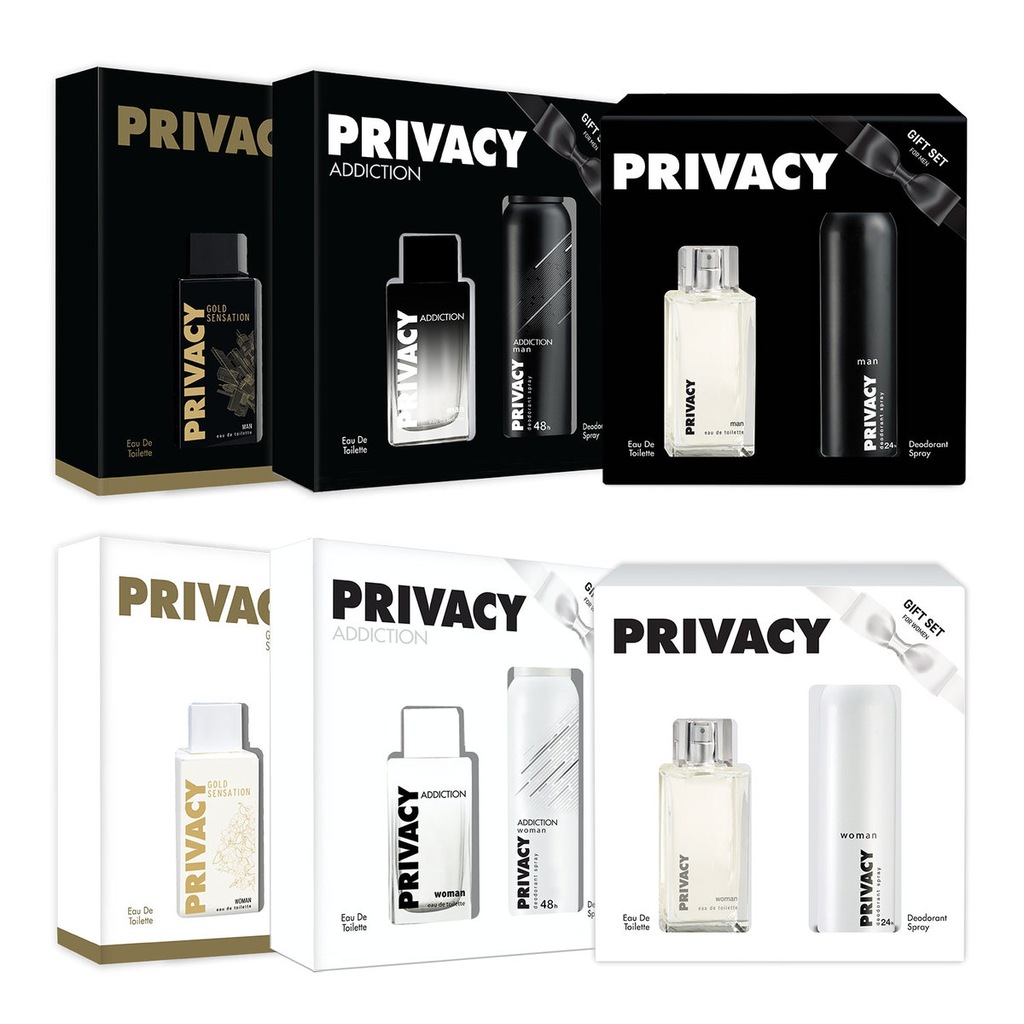 Privacy Parfüm Setlerinden Dilediğini Seç