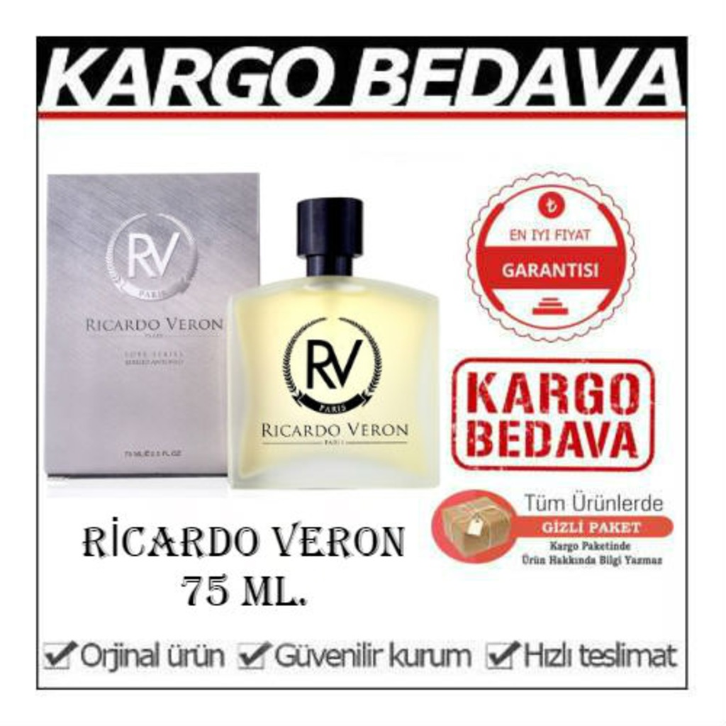 RİCARDO VERON PARFÜM HEDİYELİ