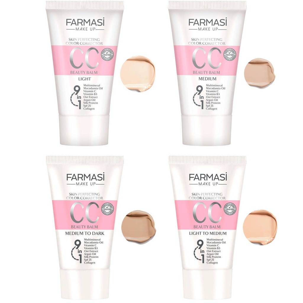 FARMASİ CC KREM 50 ML 4 SEÇENEK