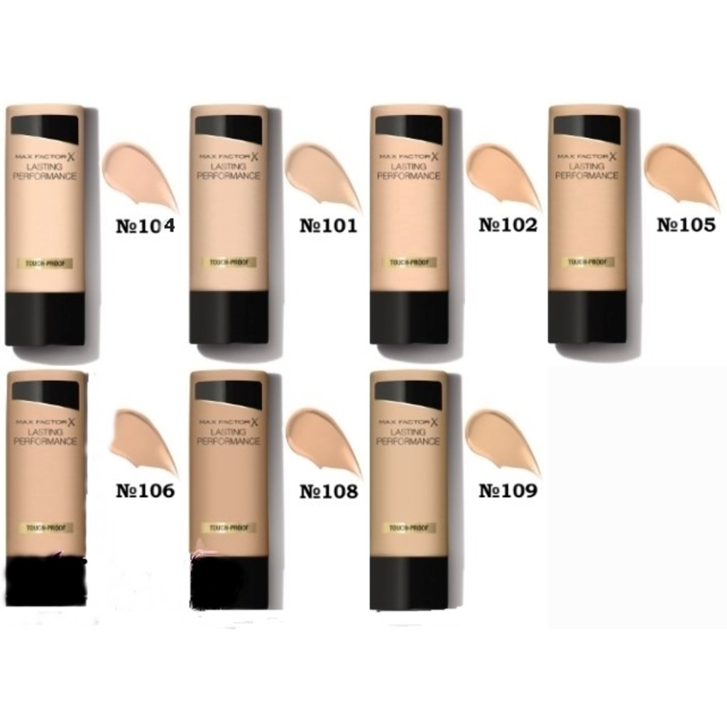 Max Factor Lasting performance Fondöten Tüm Çeşitleri