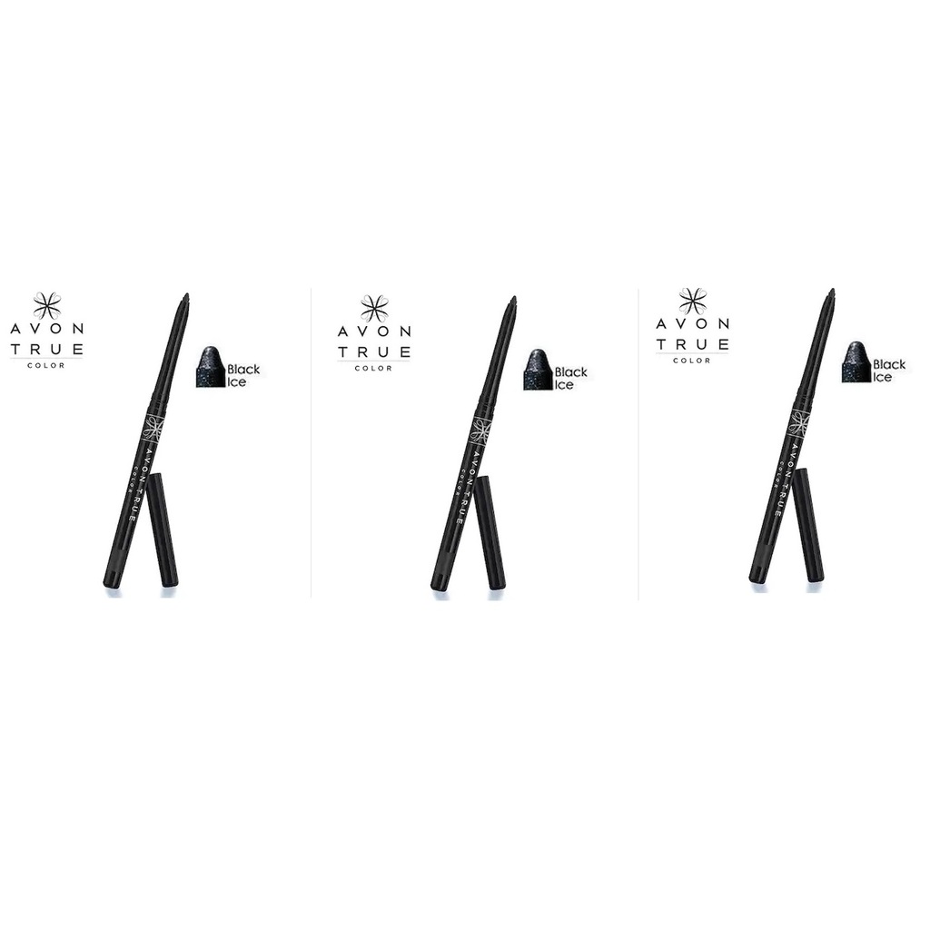 Avon Glimmerstick Aç Kapa Pırıltılı Göz Kalemi 3 Adet black ıce