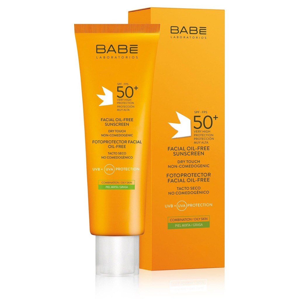 Babe Facial Oil-Free Sunscreen SPF50 Cream 50ml