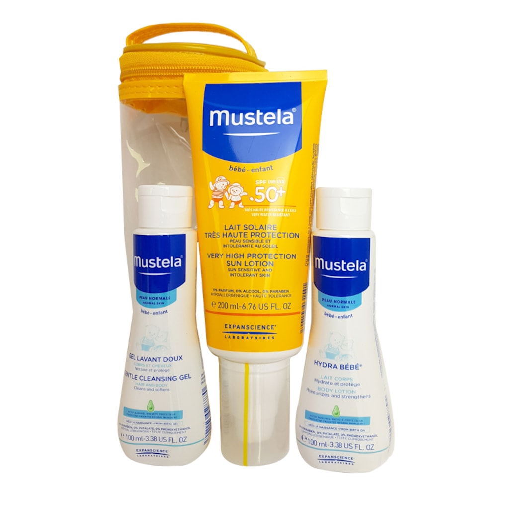 Mustela Spf 50 Faktör 200 Ml Güneş Kremi Set + 100 Ml Bebek Losyo