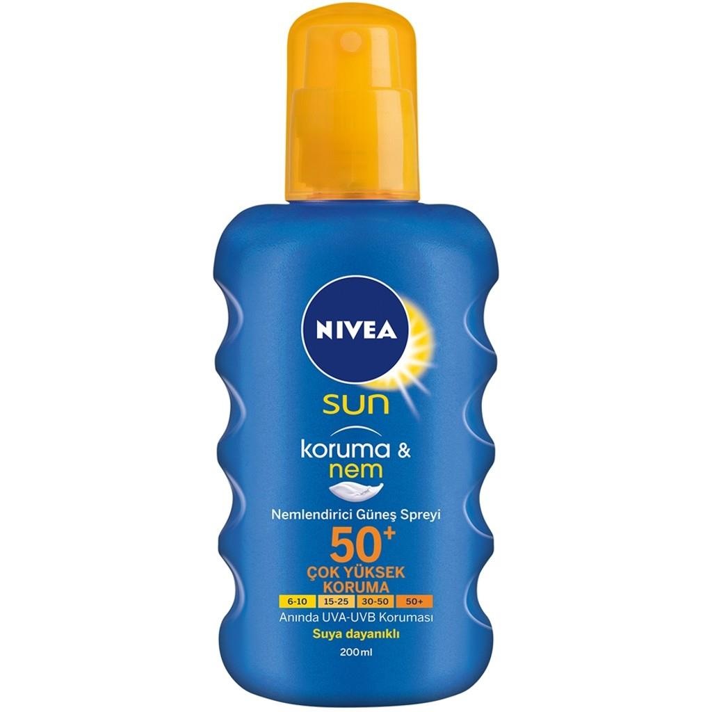 Nivea Sun Koruma&Nemlendirici Güneş Spreyi Spf50 200ml