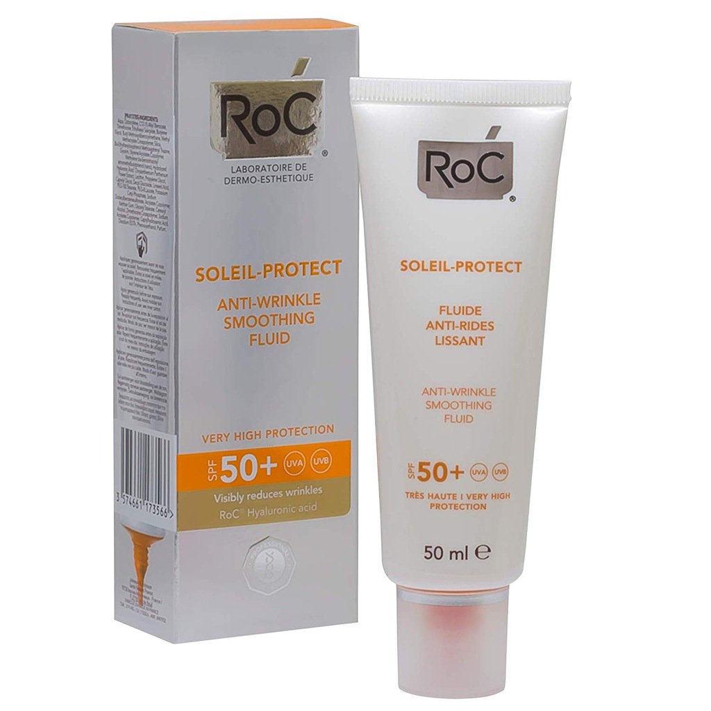Roc Güneş Kremi Kırışıklık Karşıtı 50+ Anti Wrinkle Yeni Tarih
