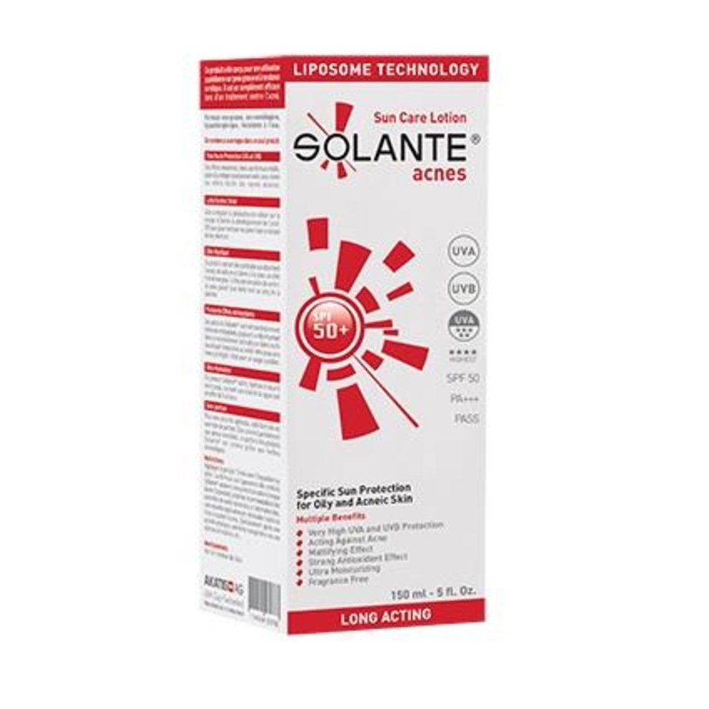 Solante Acnes Güneş Koruyucu Losyon Spf50 150ml