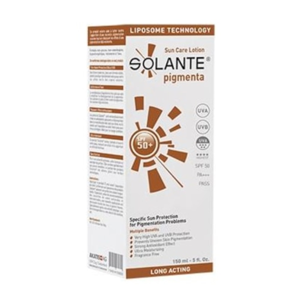 Solante Pigmenta Güneş Koruyucu Losyon Spf50 150ml 10/2021