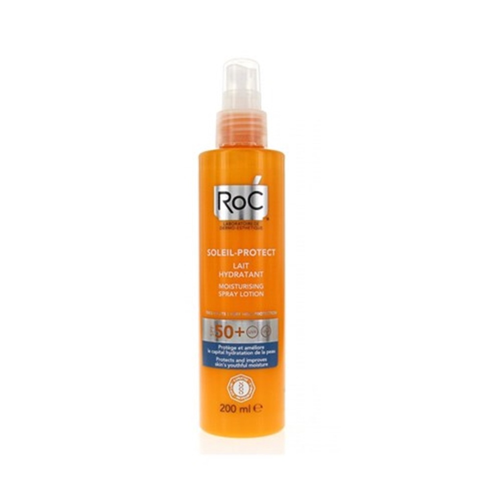 Roc Soleil Protect Nemlendirici Güneş Losyonu Sprey SPF50+ 200 ML