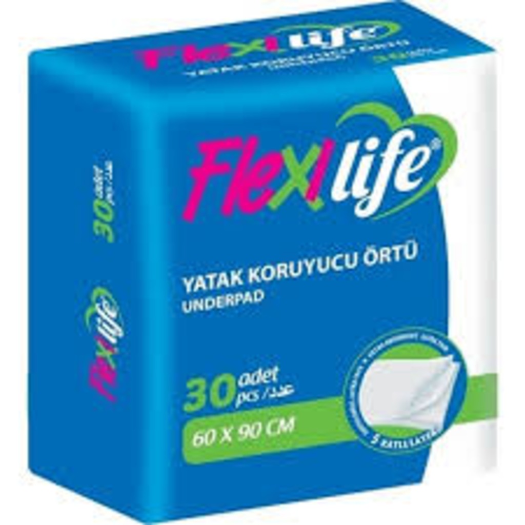 Flexilife Kedi Köpek Çiş Pedi Serme Bezi Yatak Koruyucu Örtü YENİ