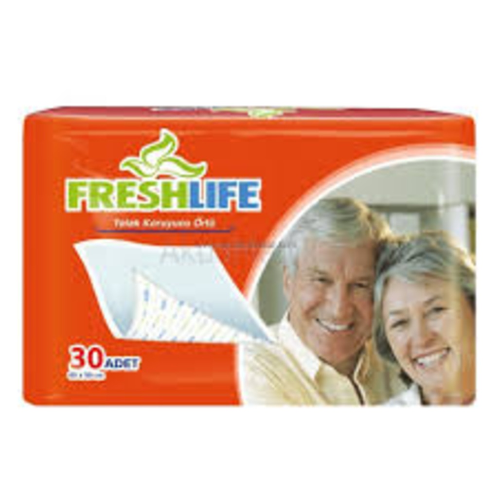 FRESHLIFE YATAK KORUYUCU ÖRTÜ 60X90 30 ADET 1 PAKET FRESHLIFE YATAK KORUYUCU ÖRTÜ 60X90 30 ADET 1 PAKET