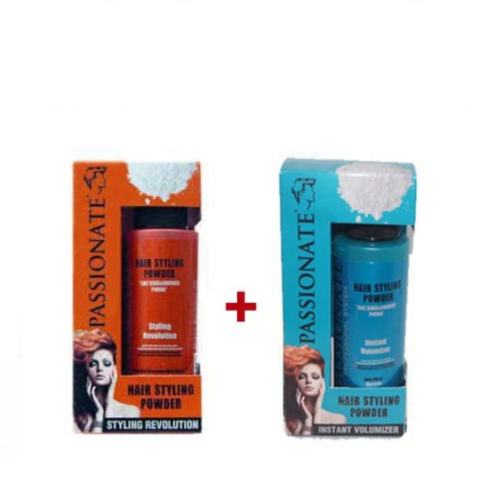 Passionate Şekillendirici Saç Pudrası 20gr Turuncu + Mavi
