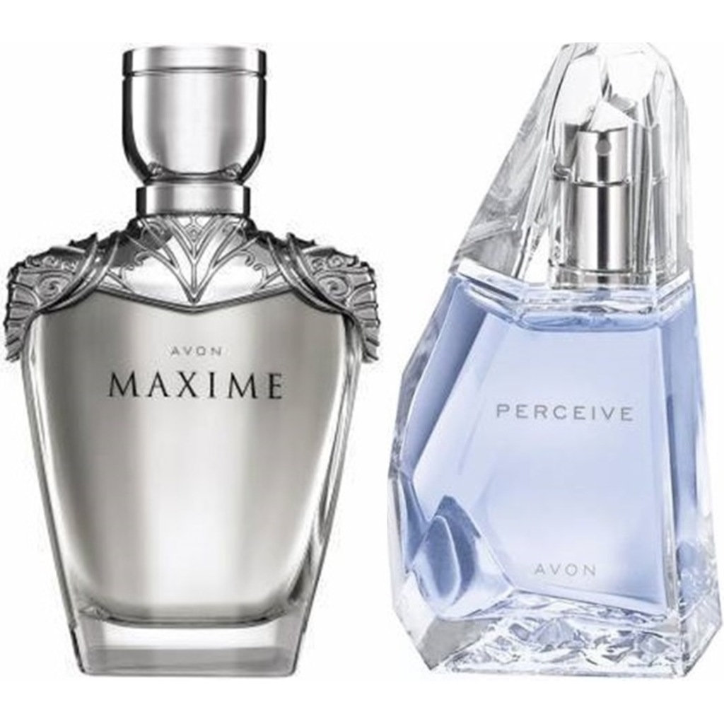 avon maxime erkek edt+avon perceive bayan edp