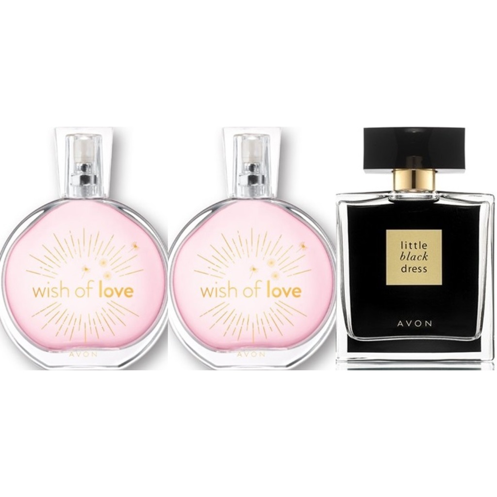AVON WİSH OF LOVE(2 ADET) EDT+LİTTLE BLACK DRESS EDP