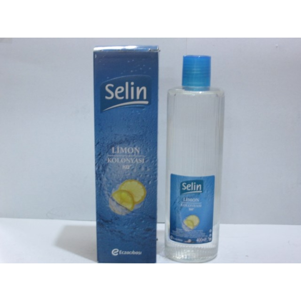 Selin Limon Kolonyası 400ml Pvc Şişe 80derece